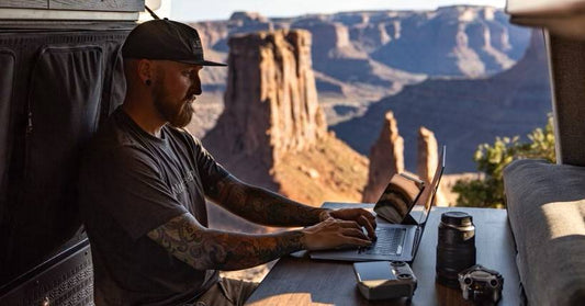 This RV is perfect for working remotely