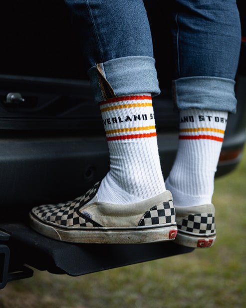 Storyteller Retro Tall Socks
