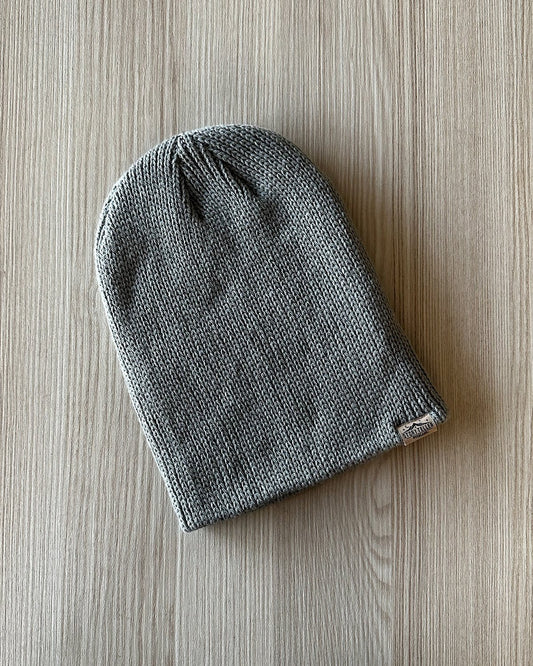 Grey Knit Beanie