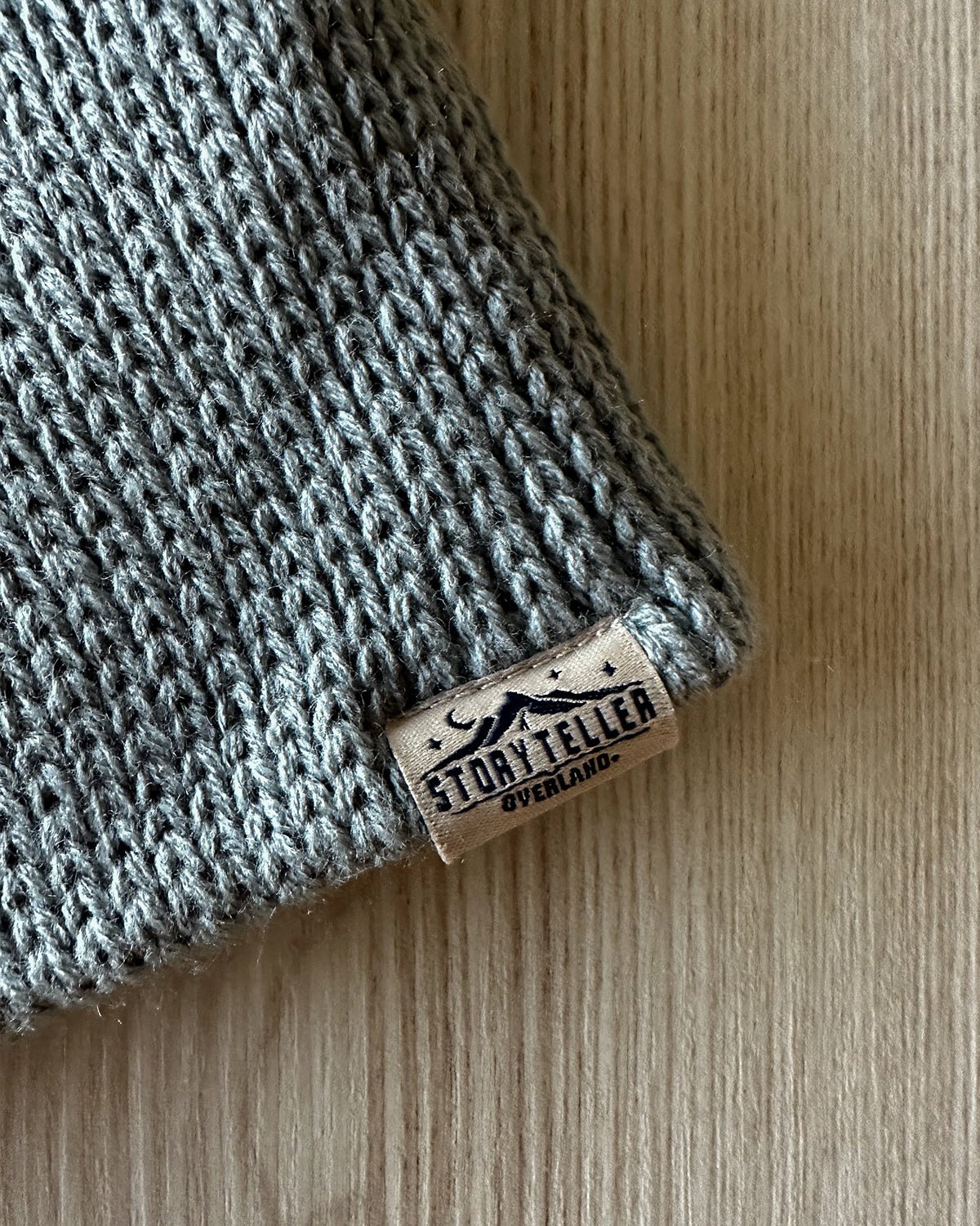 Grey Knit Beanie