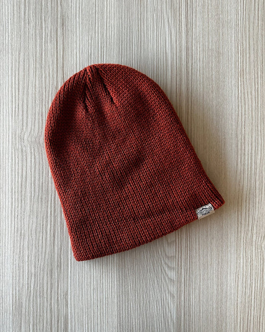Orange Knit Beanie