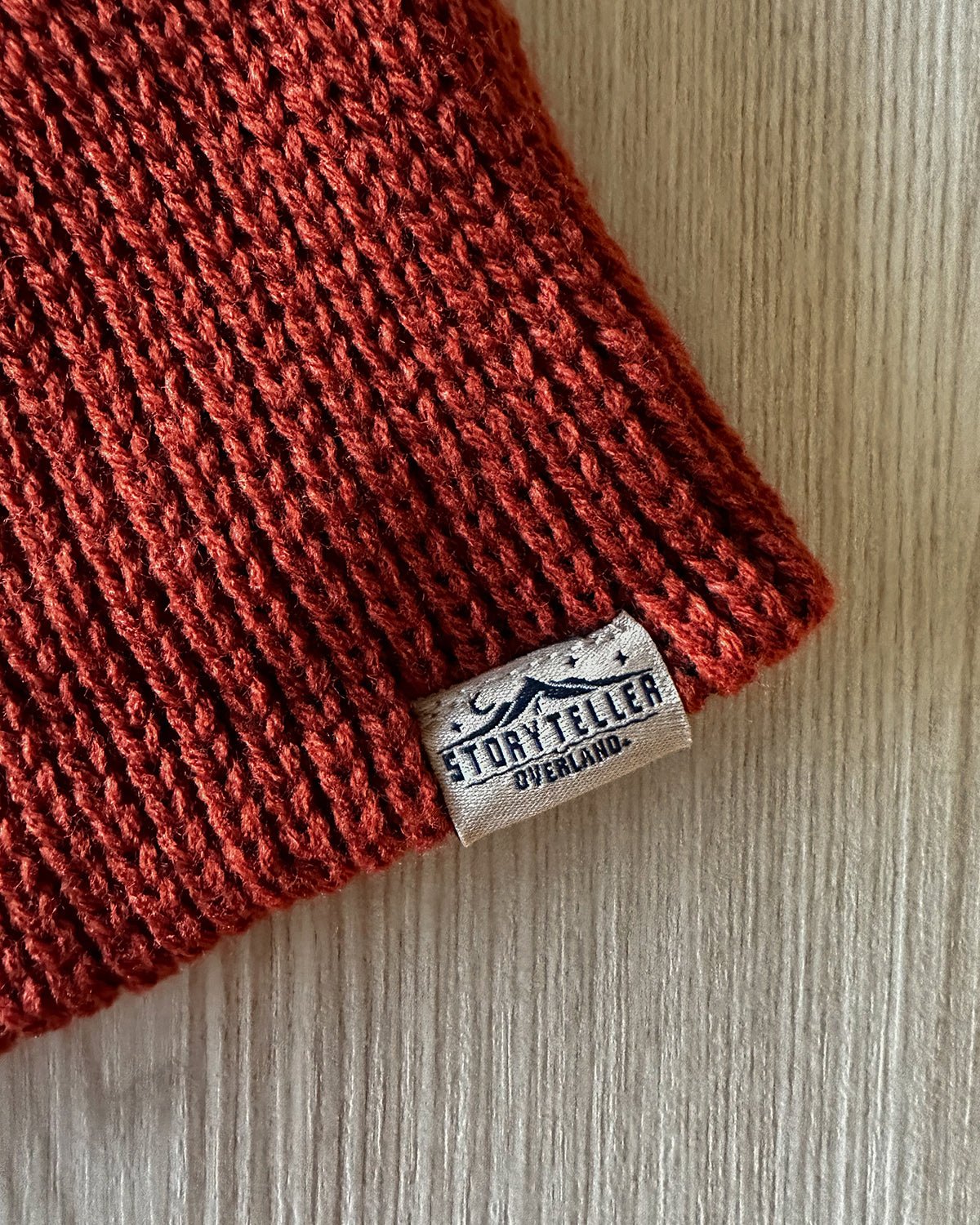 Orange Knit Beanie