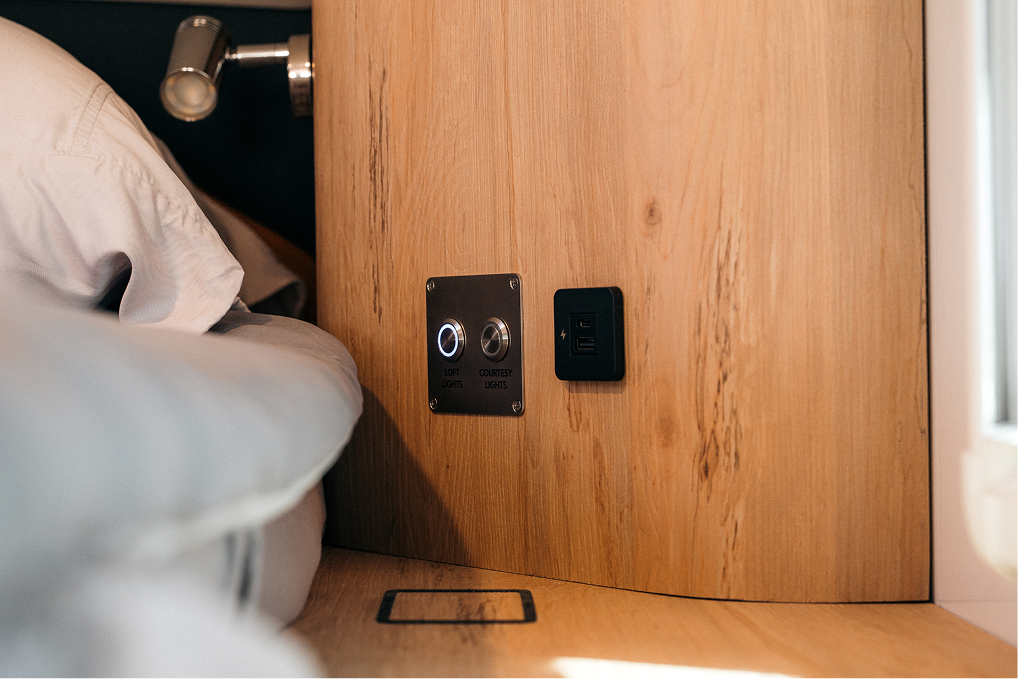 Global Expedition Vehicles WILD Bedside Controls