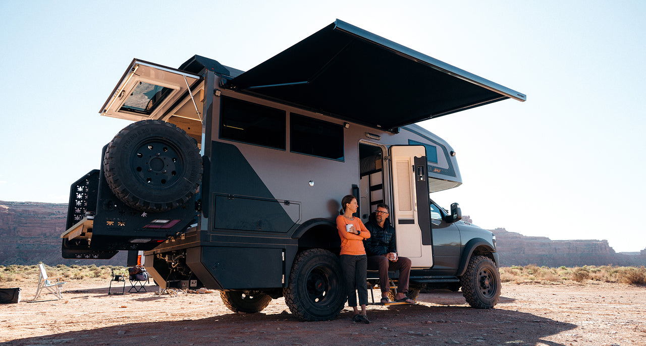 GXV WILD Adventure Truck off grid Awning Overland Vehicle