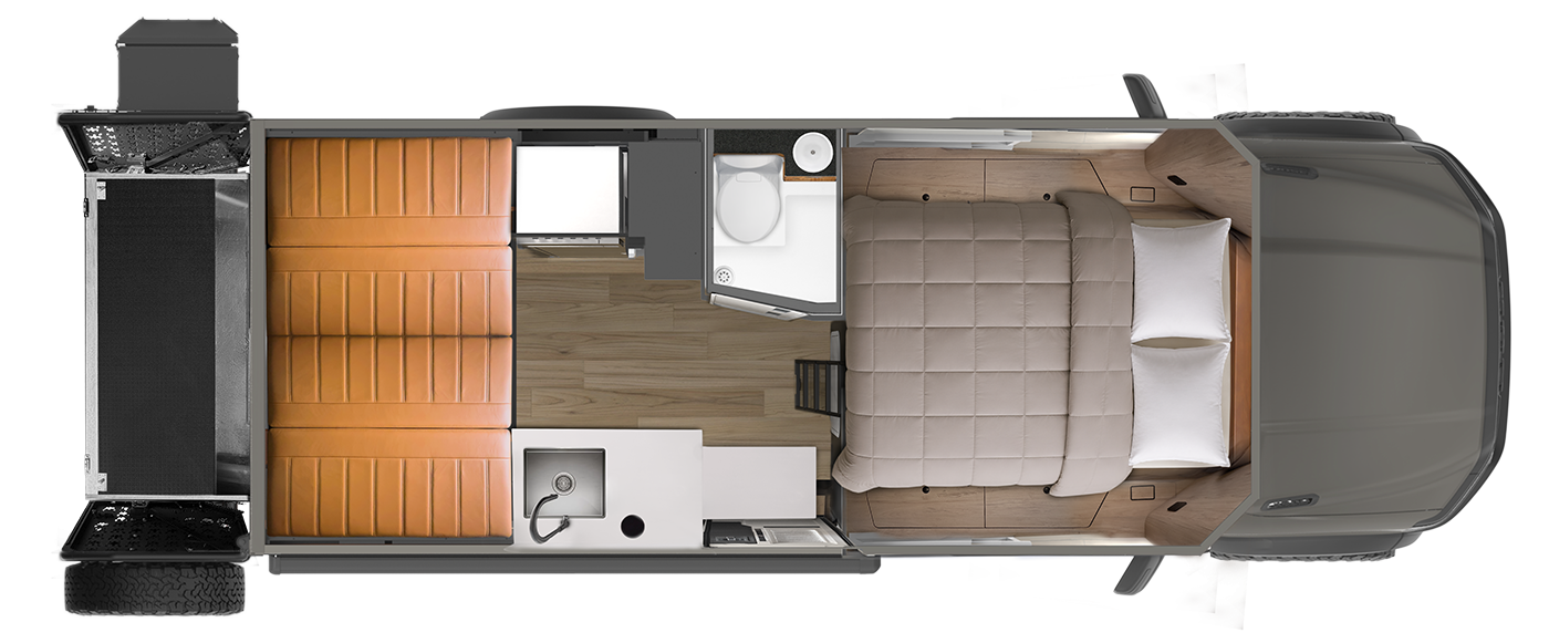 2026 Storyteller Overland GXV WILD floor plan