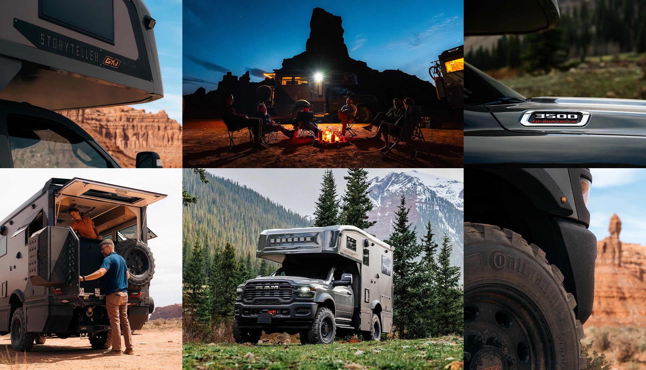 Storyteller GXV WILD Adventure Truck off grid Camping